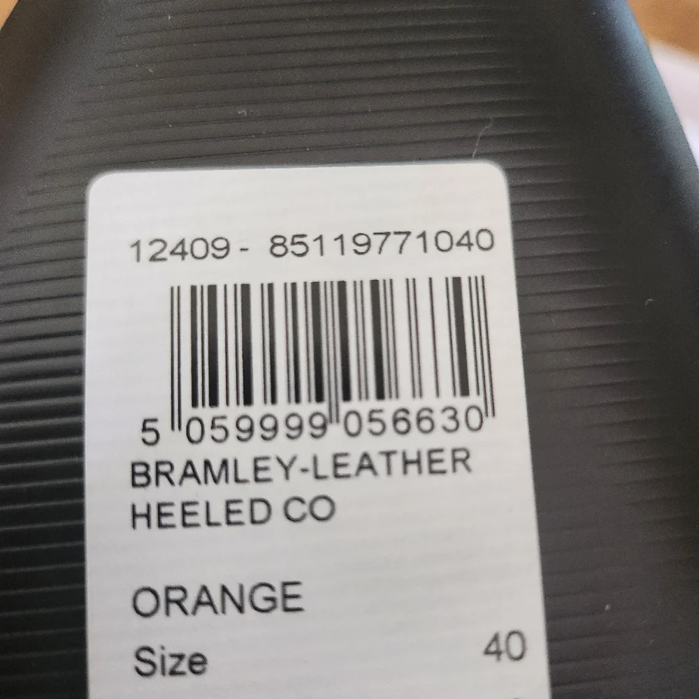 Reiss Women's Red Orange Bramley Stiletto 40 NWT - Picture 12 of 12